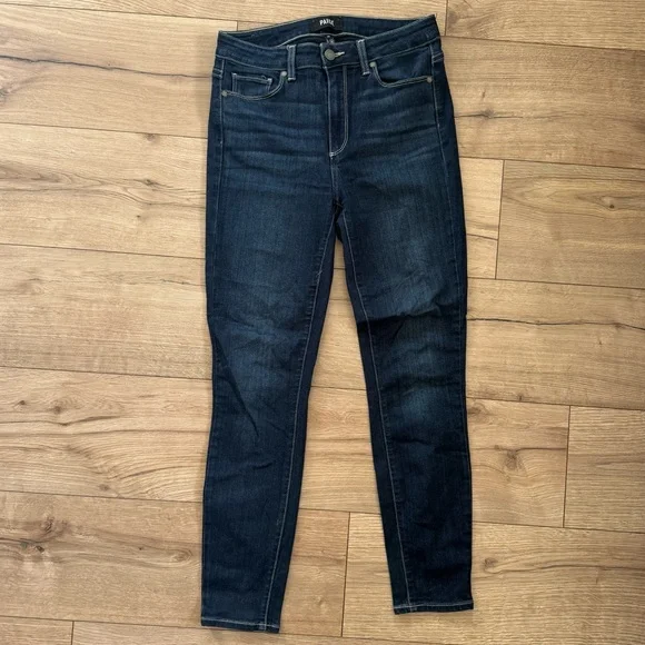 PAIGE Hoxton Ankle Skinny Jeans 28 - Picture 2 of 5